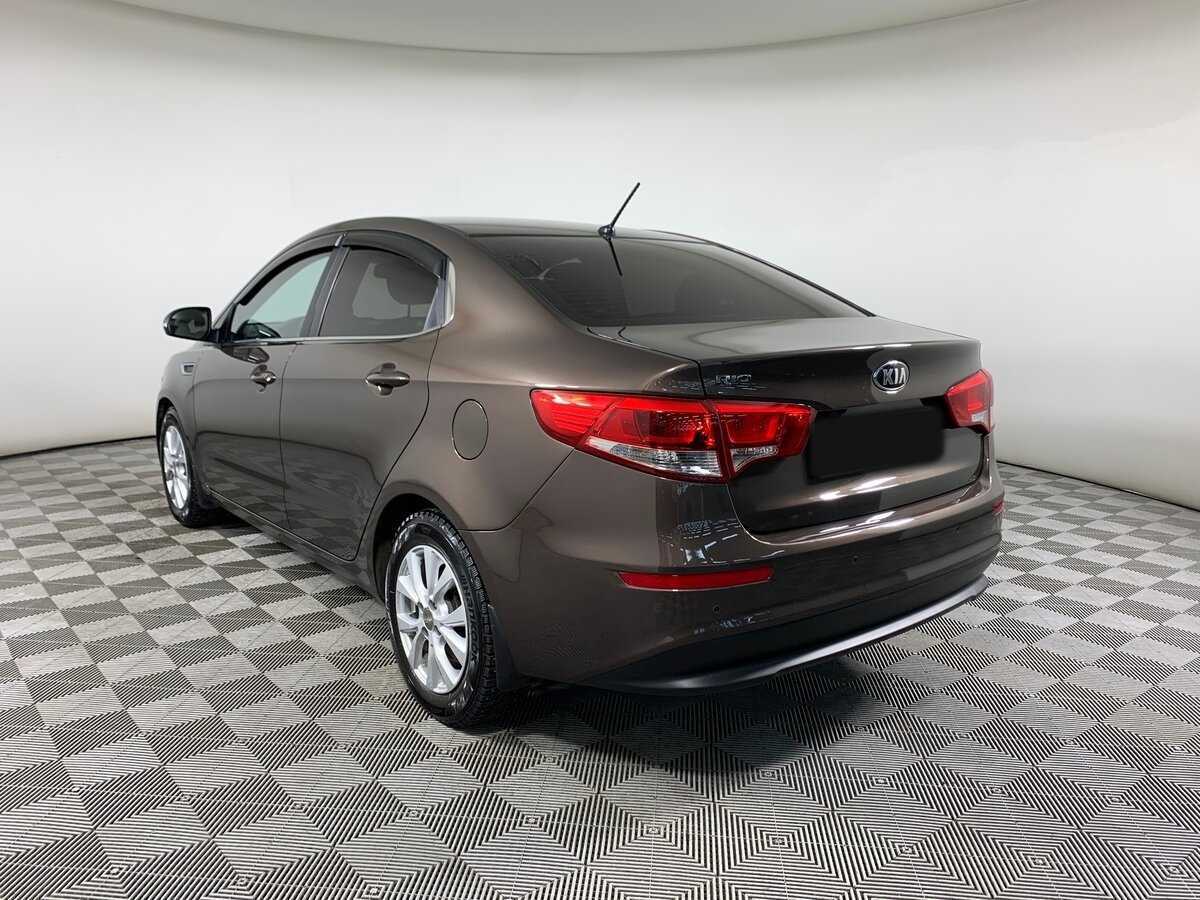 Kia Rio, 2016 Фото №7