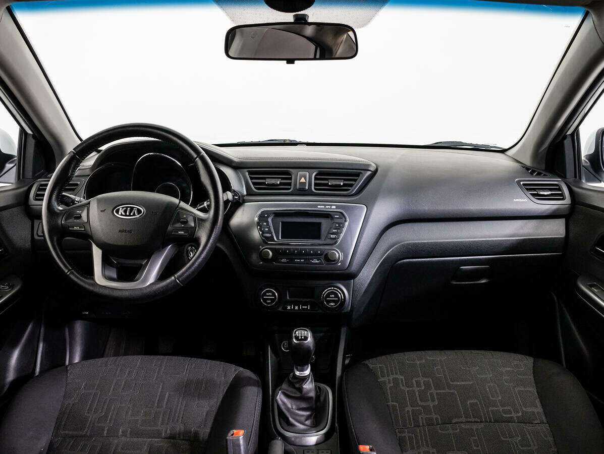 Kia Rio 5-speed, 2012 Фото №13