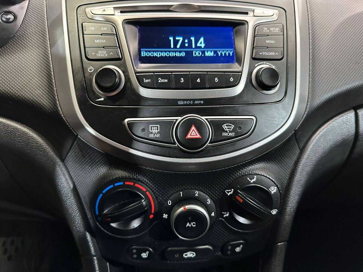 Hyundai Solaris, 2015 Фото №13