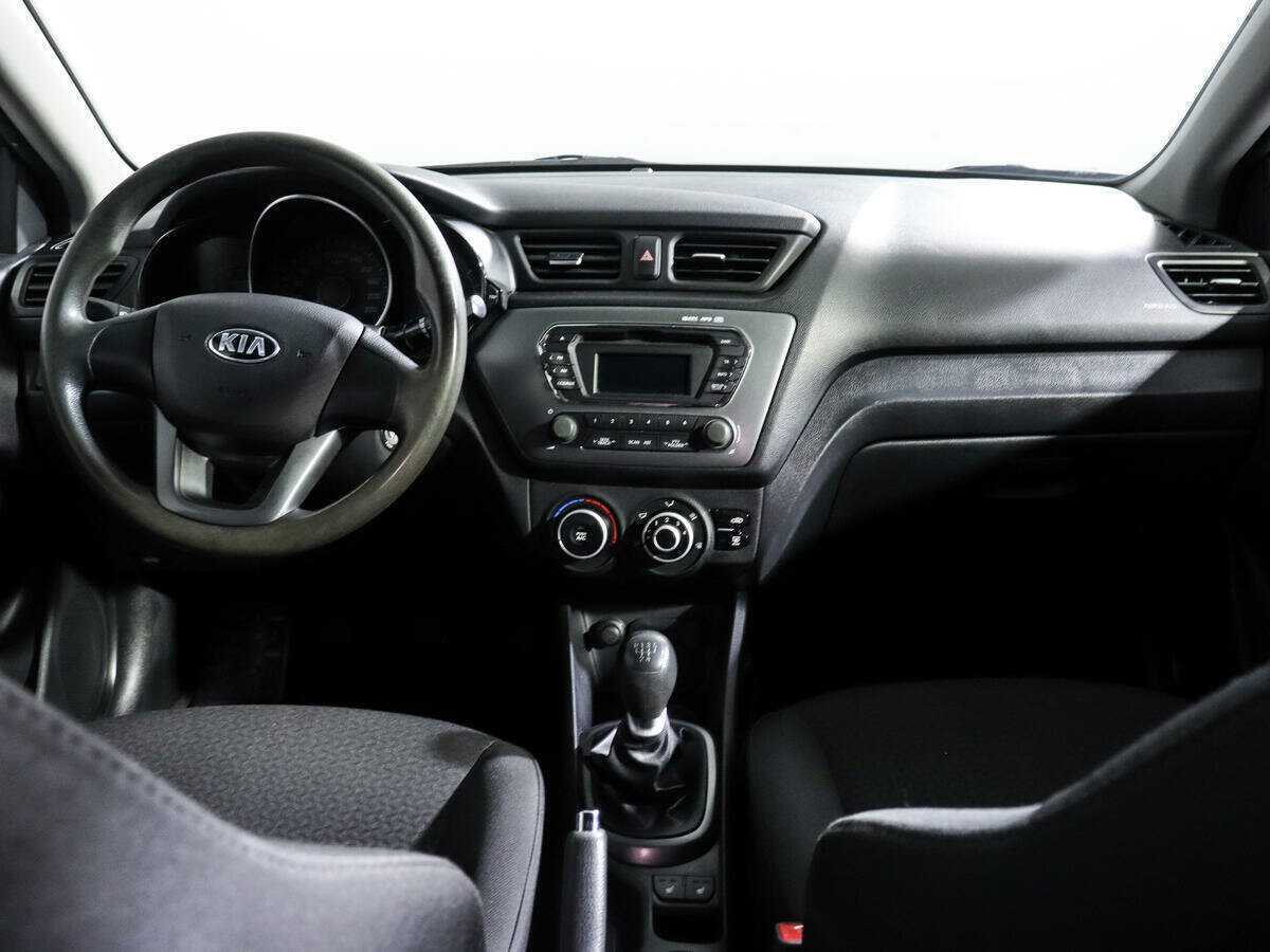 Kia Rio 5-speed, 2013 Фото №10
