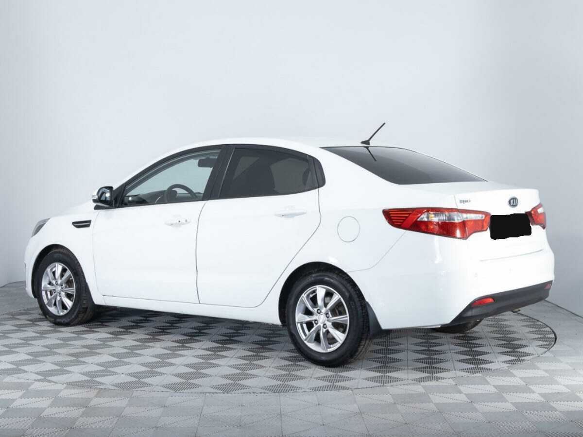 Kia Rio 4-speed, 2012 Фото №7