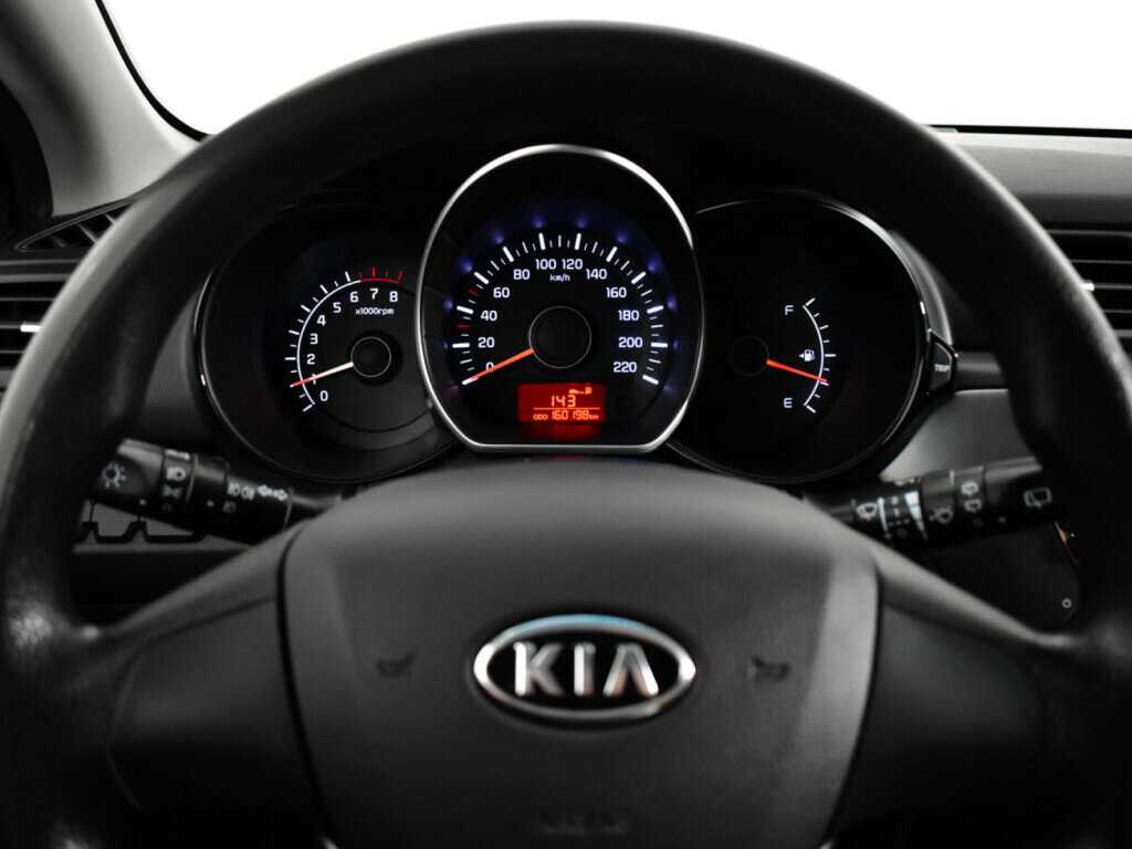 Kia Rio 5-speed, 2012 Фото №11