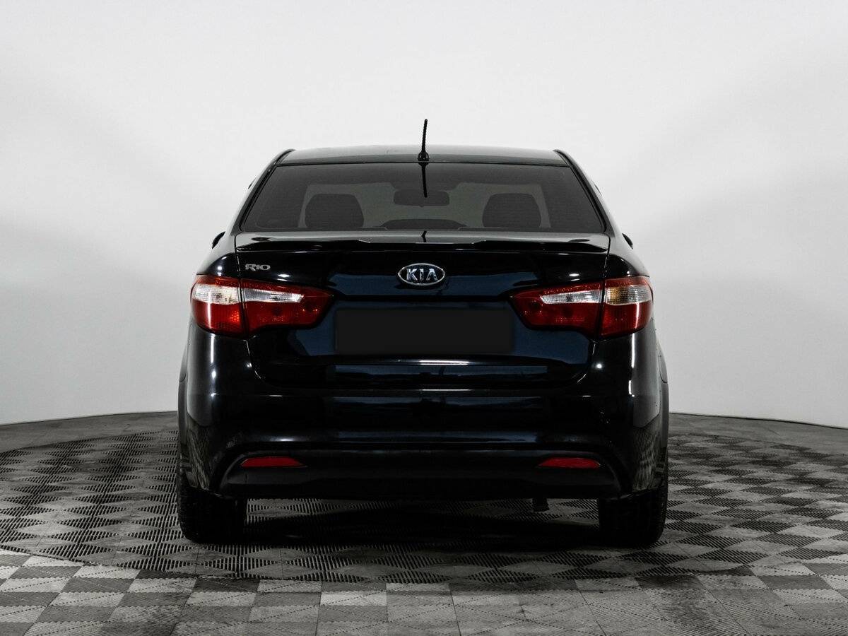 Kia Rio 5-speed, 2012 Фото №5