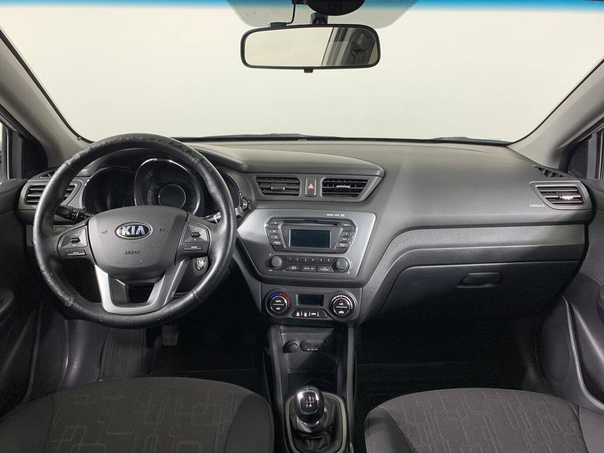 Kia Rio 5-speed, 2013 Фото №12